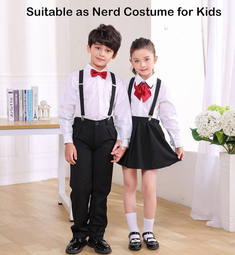 Royisafie Kids Suspenders Adjustable Y-Back Boys and Girls Suspenders Toddler Suspender for Wedding Halloween Cosplay - Image 5